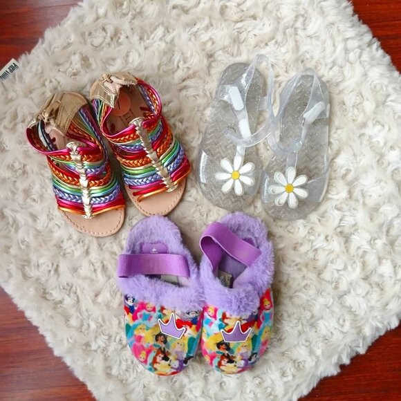 DISNEY/ OLD NAVY Other - TODDLERS 3 PAIR SHOES